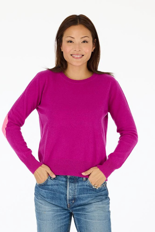 Elbow Heart Patchwork Pullover