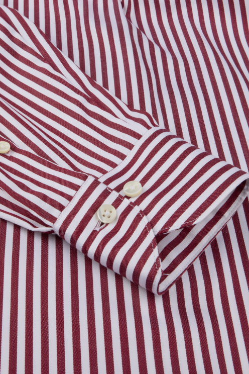 Siri Red Stripe Shirt