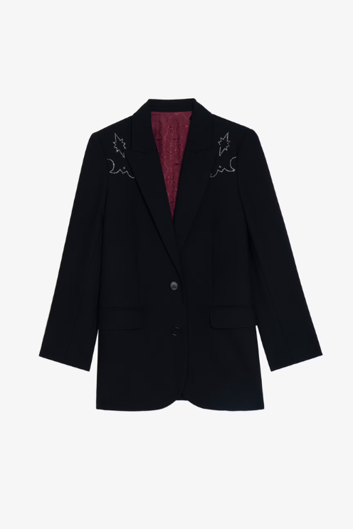 Viva Strass Western Embellished Blazer