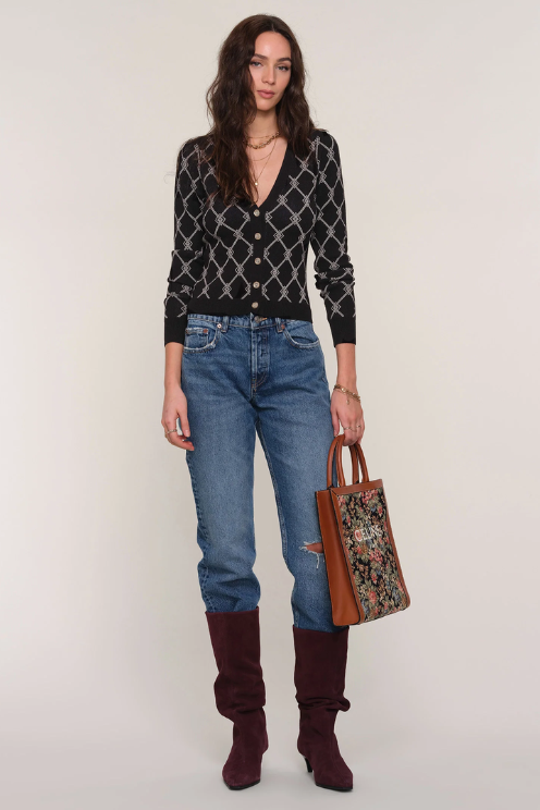 Luna Cardigan in Black