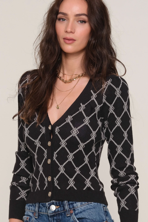 Luna Cardigan in Black