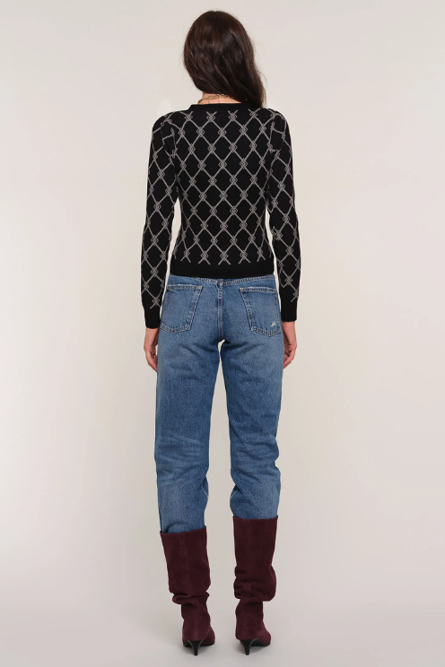 Luna Cardigan in Black