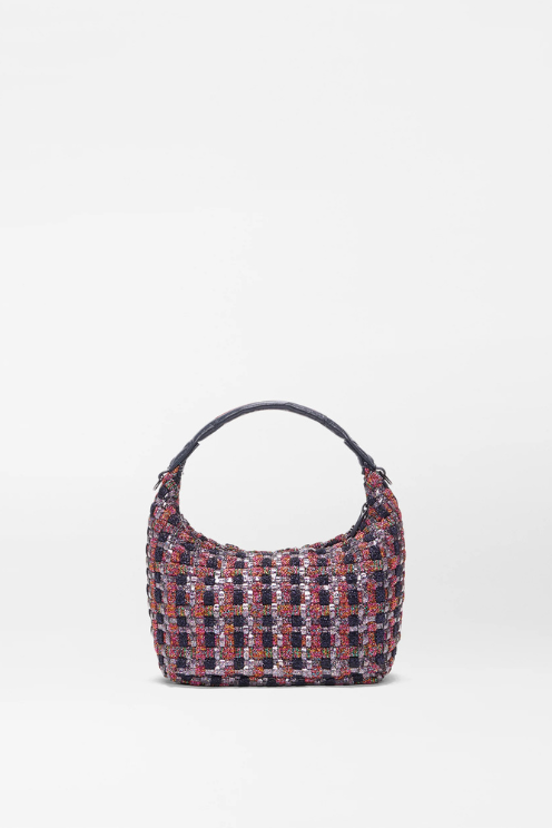 Mini Woven Hobo - Multi Shimmer