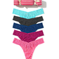 Signature Lace® Original Rise Thong Holiday 5 Pack Cracker