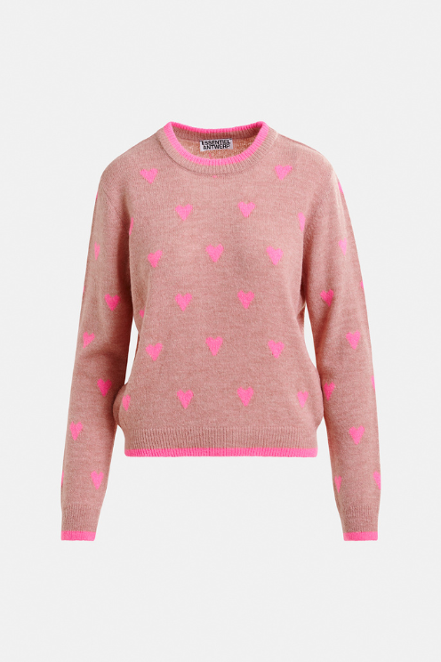 Heart Intarsia Sweater