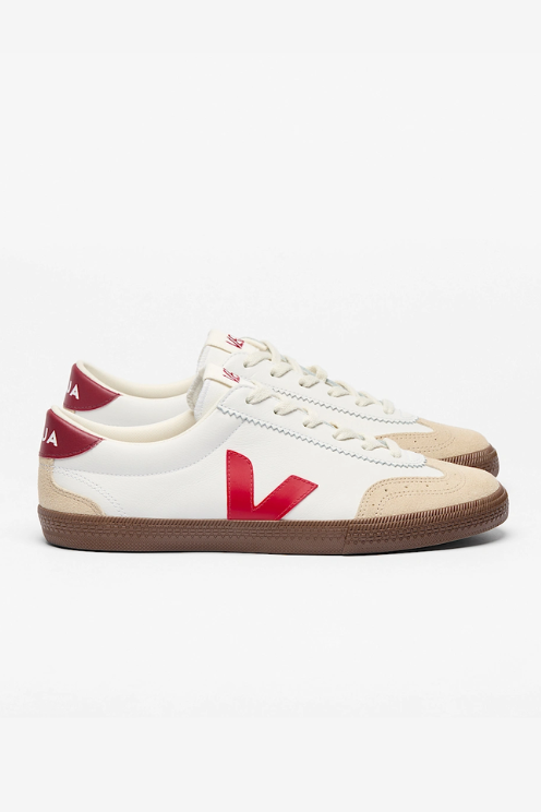 Volley Leather White Pekin Bark