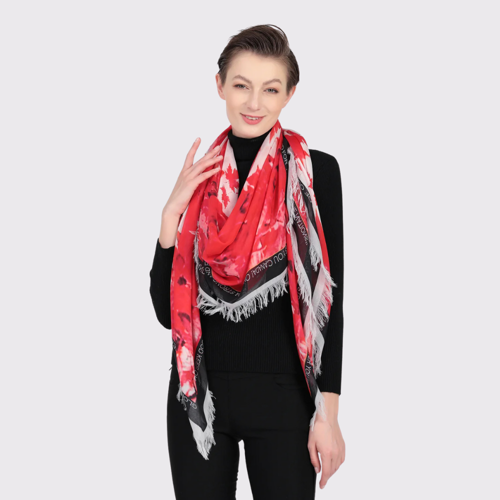 "The Leaves of Our Tree Oh Canada" Scarf