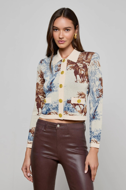 Osiris Jacquard Cardigan