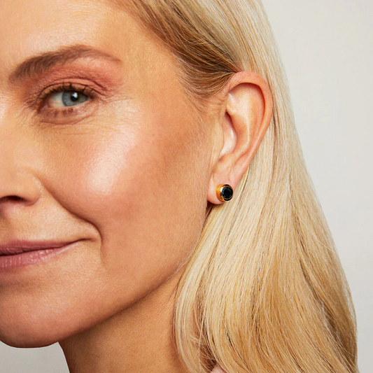 Dean Davidson Signature Mini Studs in Onyx