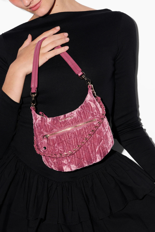 Mini Crosby Sienna - Pink Velvet