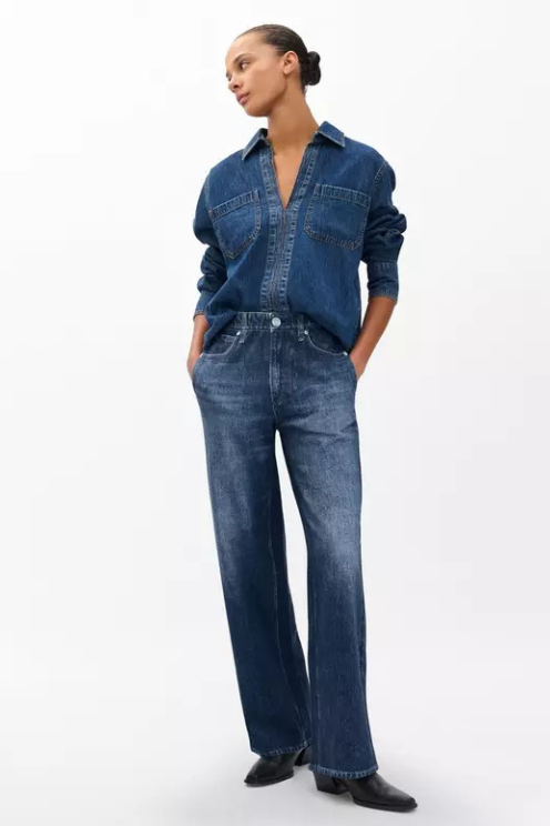 Miramar Wide-Leg Pants - Petra