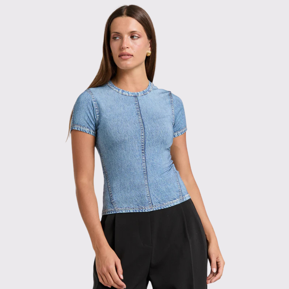 Rag & Bone Miramar Jersey Baby Tee