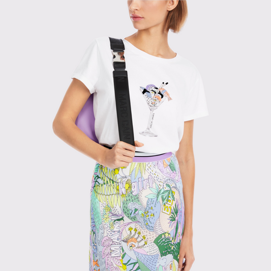 Marc Cain 3D Applique Graphic Tee