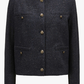 Cropped Wool Blend Jacket