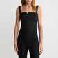 Bustier with Detachable Straps