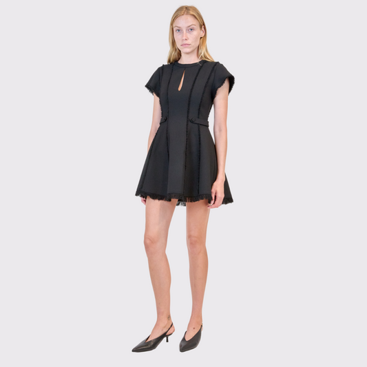 Simkhai Anielle Short Sleeve Mini Dress