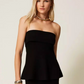 Knit Top with Godet