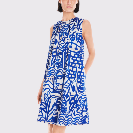 Marc Cain Francis Dress with Pearls