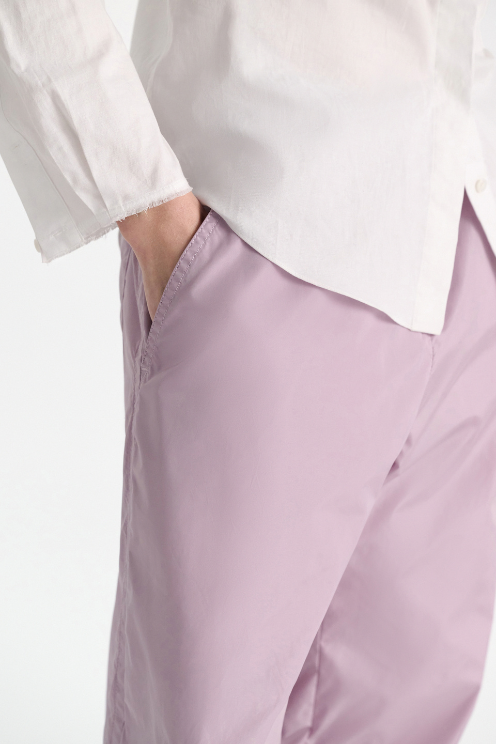 Cotton Oxford Shirt with Removable Collar