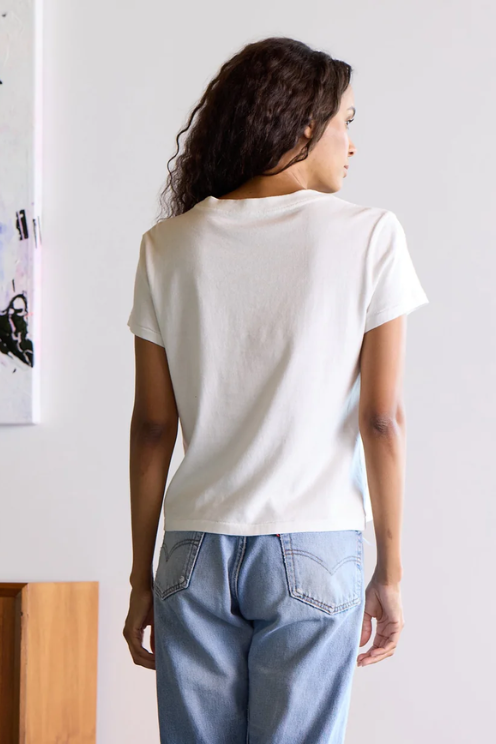 The Suke Tee Contrast Imperfect Heart