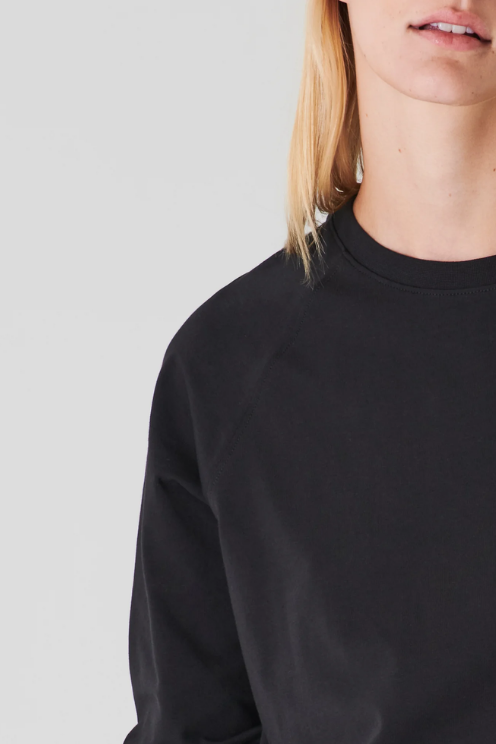 Pima Cotton Stretch Oversized Sweatshirt