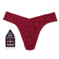 Signature Lace® Original Rise Gingerbread House Pack Dark Pomegranate Red