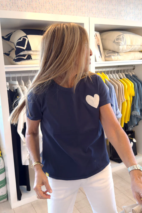 The Suke Tee Contrast Imperfect Heart