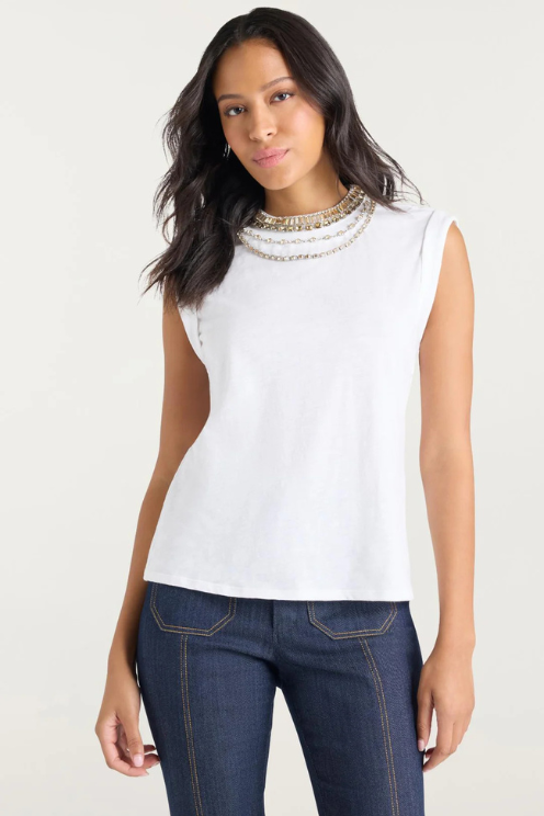 Layered Necklace Bella Tee