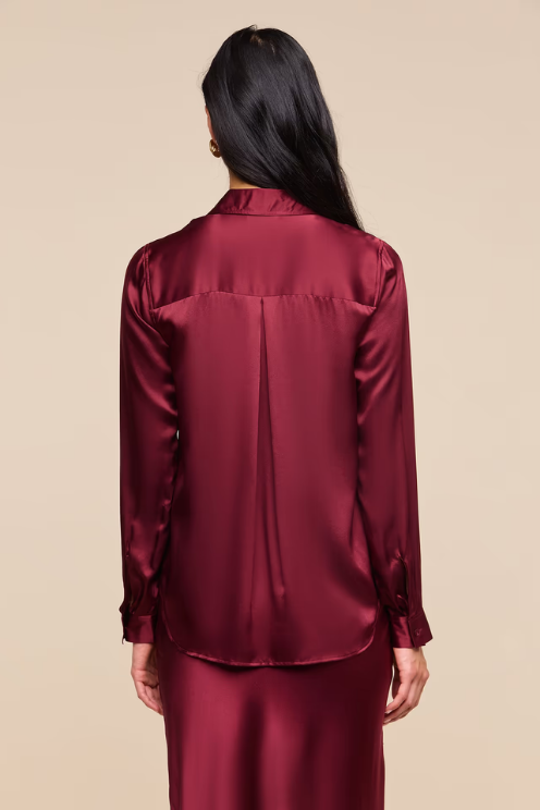 Tyler Blouse Merlot