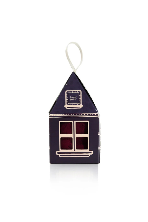 Signature Lace® Original Rise Gingerbread House Pack Dark Pomegranate Red