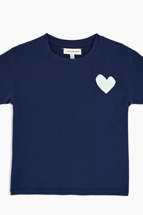 The Suke Tee Contrast Imperfect Heart
