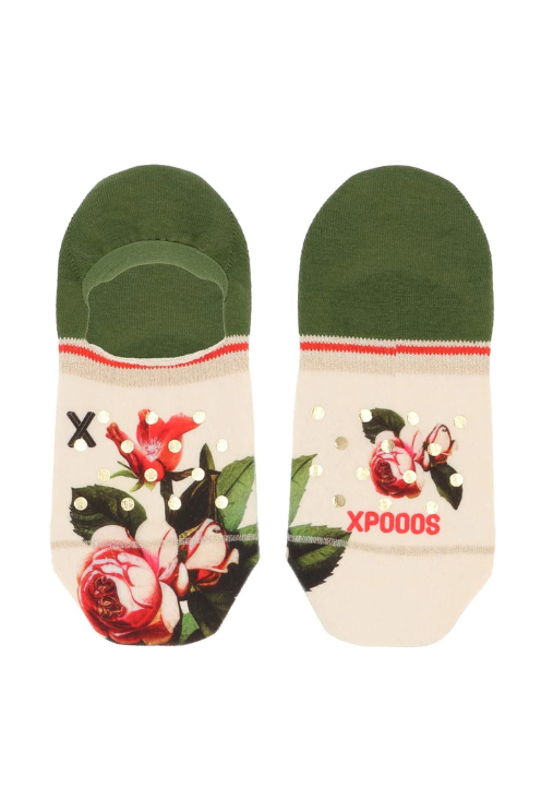 Rosa No-show Socks