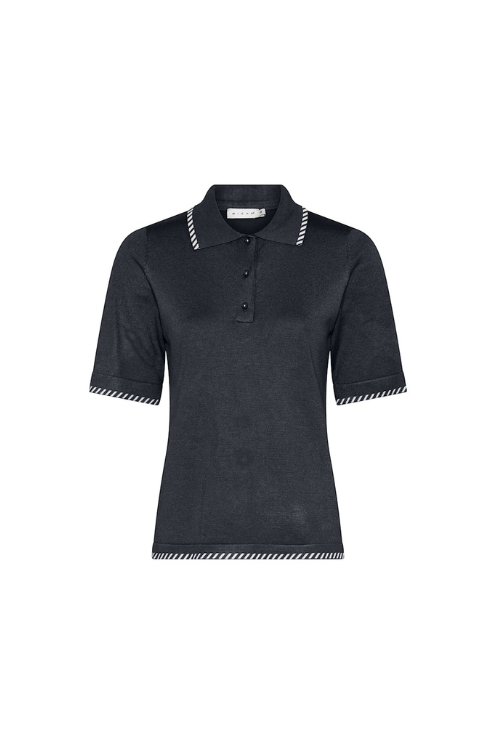 Navy Trim Polo