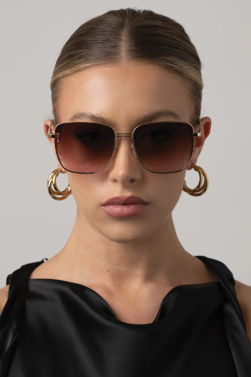 Rita - Gold/Brown to Pink Fade