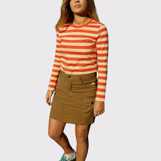 Penn & Ink Cargo Mini Skirt