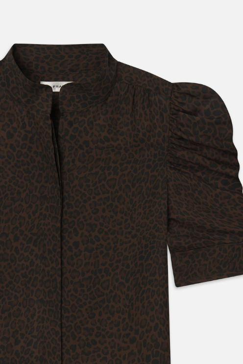 The Leopard Gillian Top in Leopard