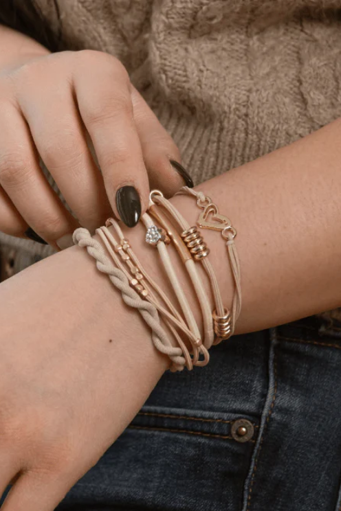 Prenelove Bracelet Hair Bands - Sandbanks
