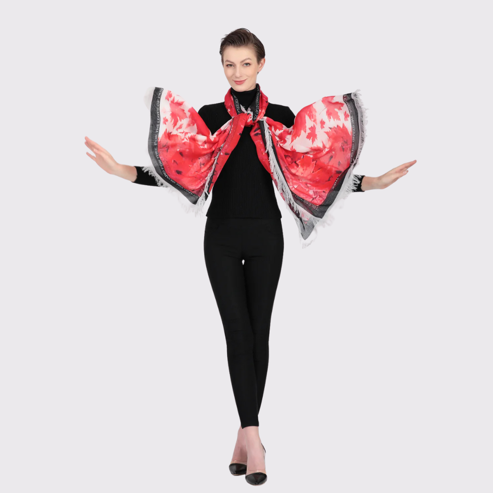 "The Leaves of Our Tree Oh Canada" Scarf