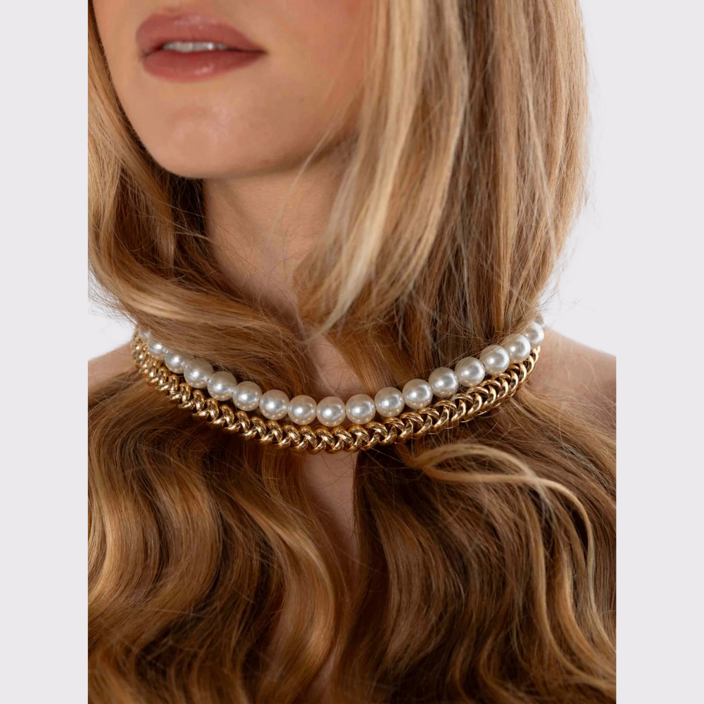 Scrunchie is Back - Bichou Necklace Hair Chain