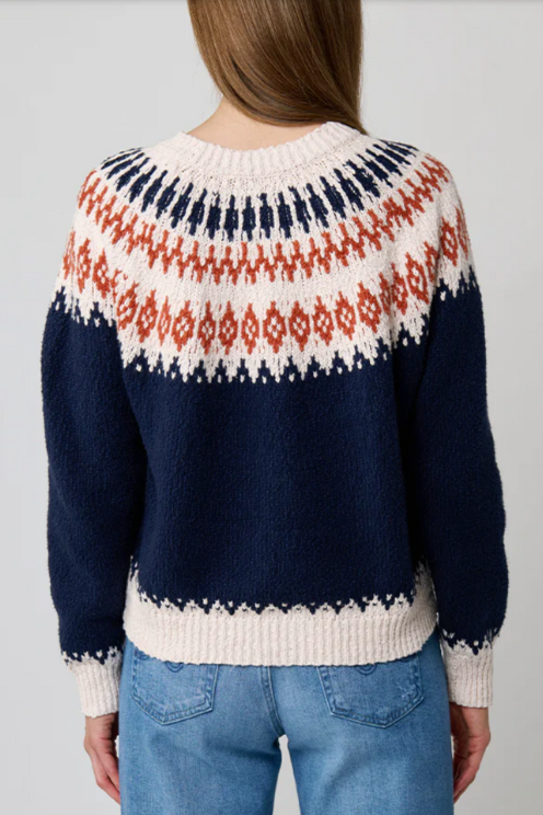 Chunky Fair Isle Crew