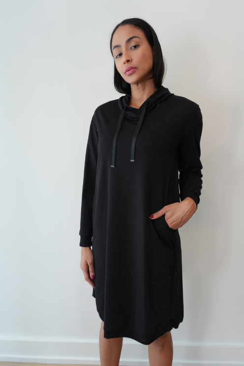 Sparkle Hoodie Dress