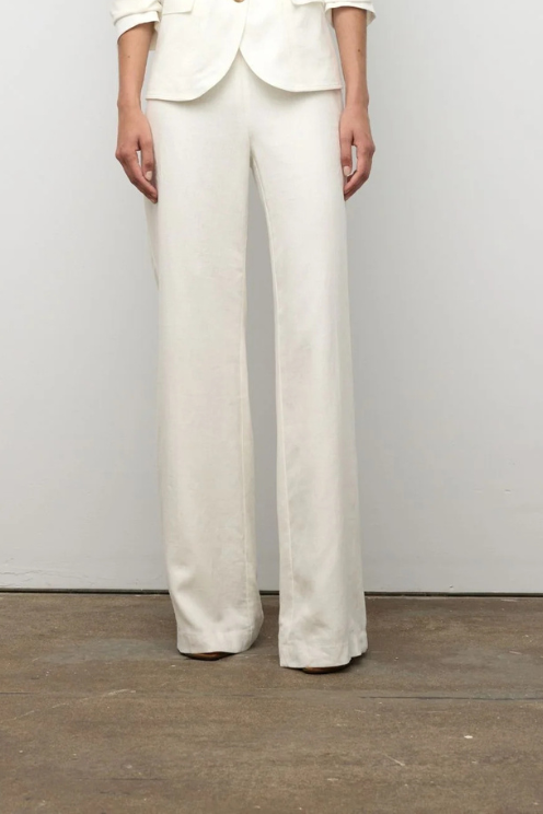 Wide Leg Linen Pant