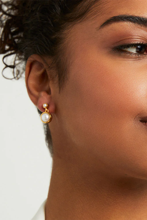 Signature Droplet Earring Pearl