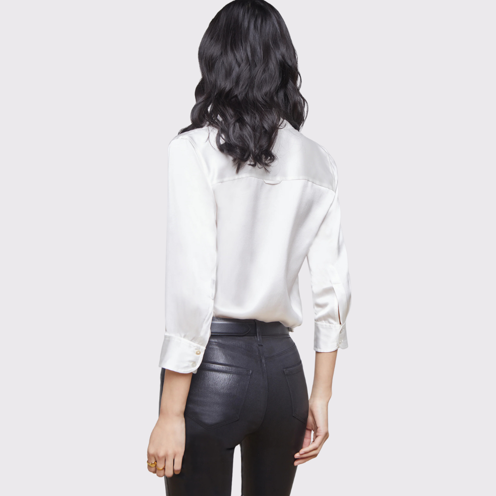 L'agence Dani Blouse in Ivory