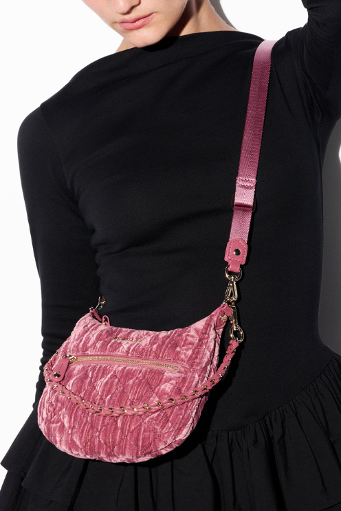 Mini Crosby Sienna - Pink Velvet