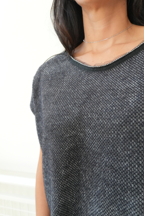 Textured Knit Top