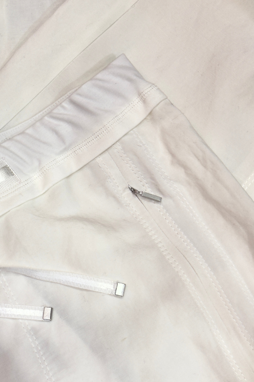 Drawstring Summer-weight Trousers