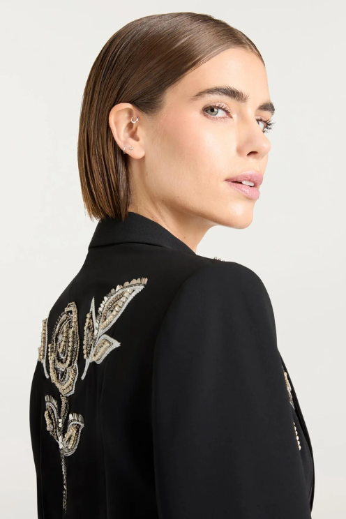 Metal Paisley Karlie Blazer