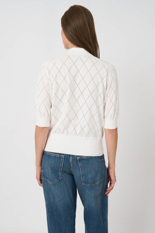 Superfine Cotton Polo Knit