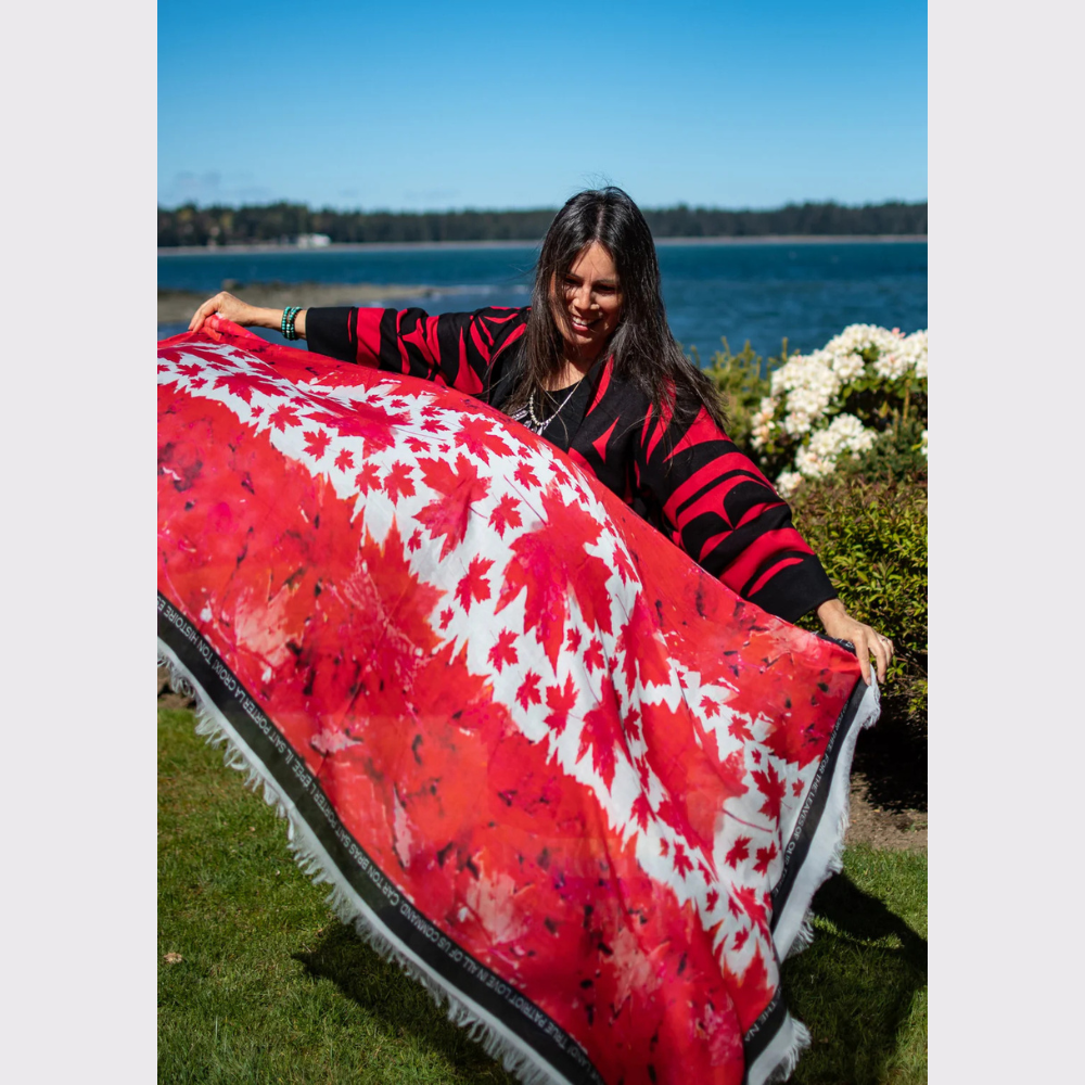 "The Leaves of Our Tree Oh Canada" Scarf